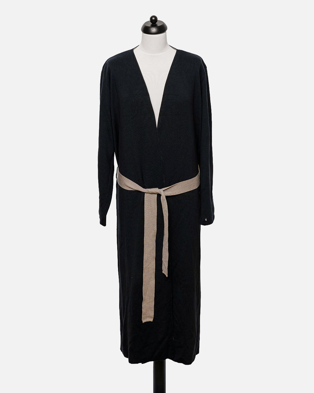 Chanel langer Cardigan wendbar · Schwarz/Braun