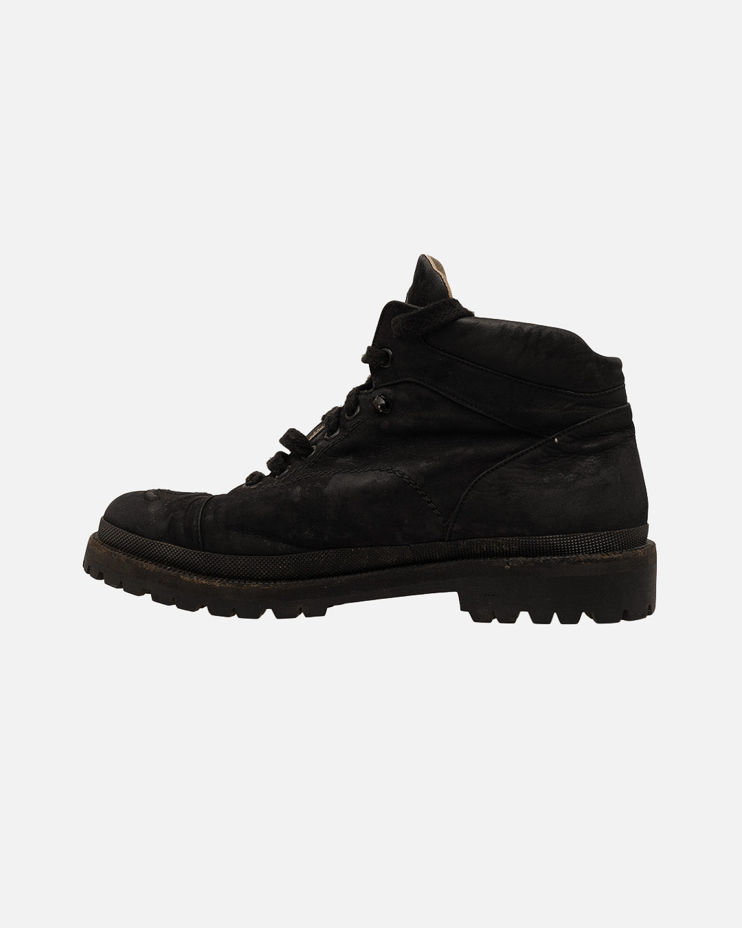 Chanel High Sneaker Wildleder Schwarz