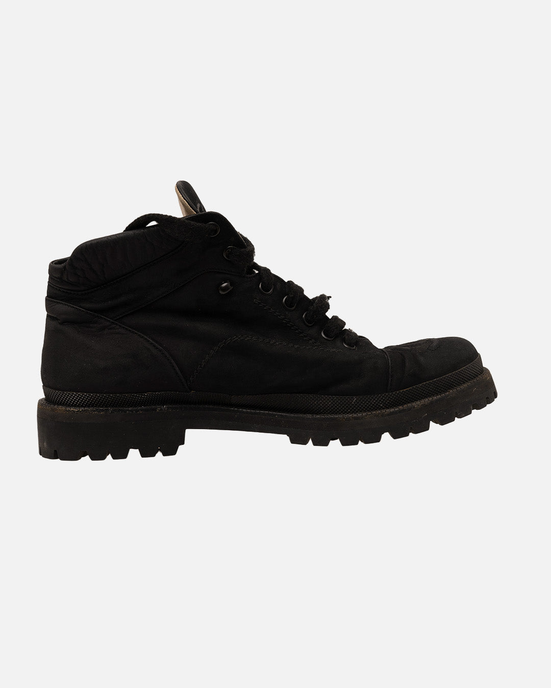 Chanel High Sneaker Wildleder Schwarz