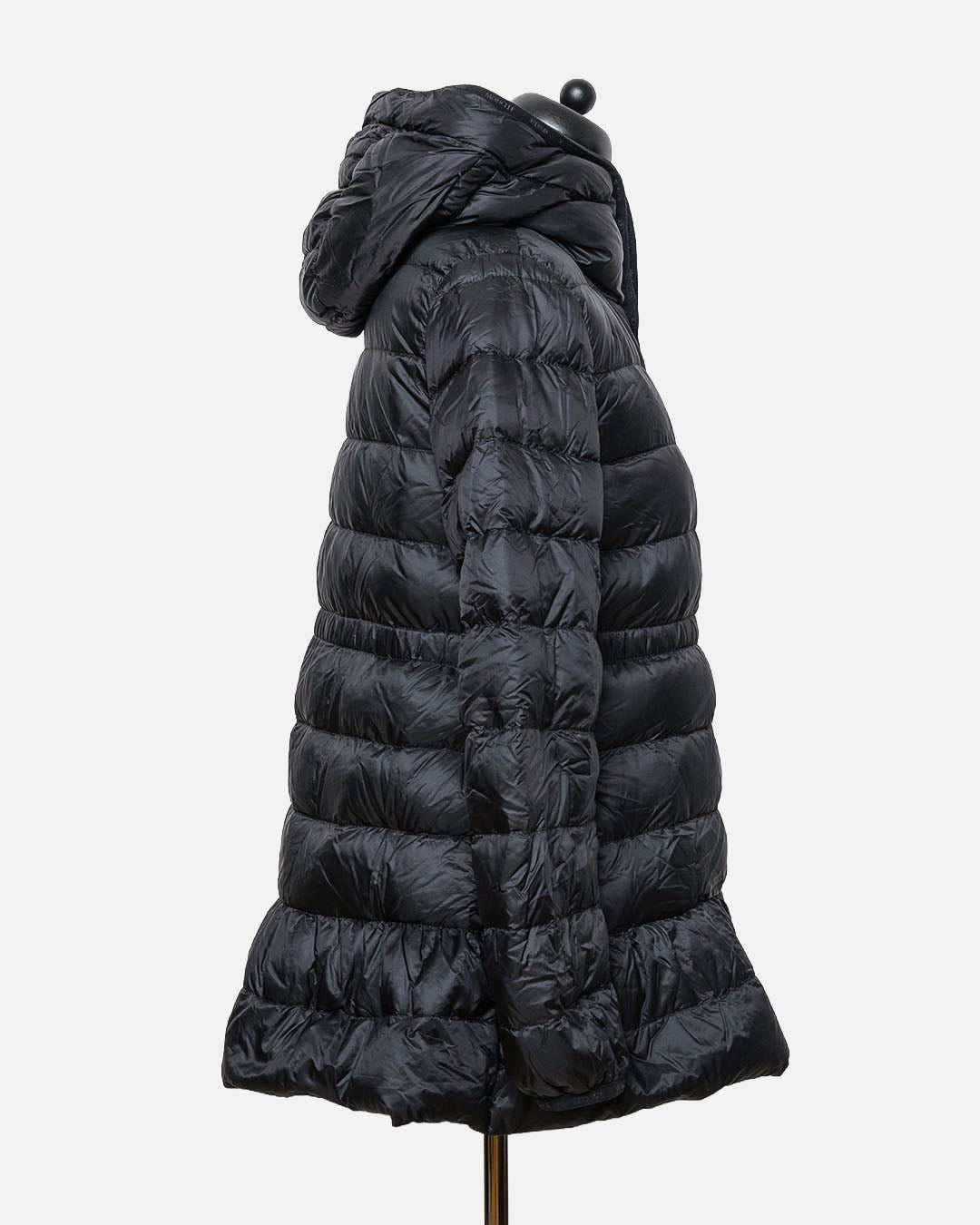 Moncler Steppjacke mit Kapuze · Schwarz