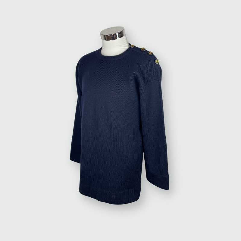 Chanel Pullover Blau