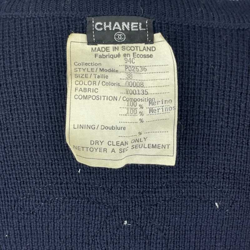 Chanel Pullover Blau