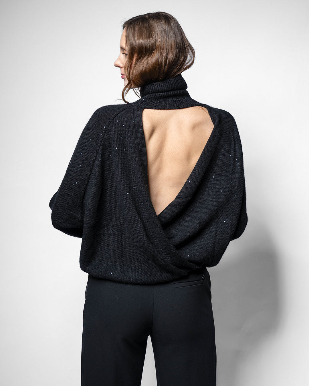 Brunello Cucinelli Cashmere-Pullover · Dunkelblau