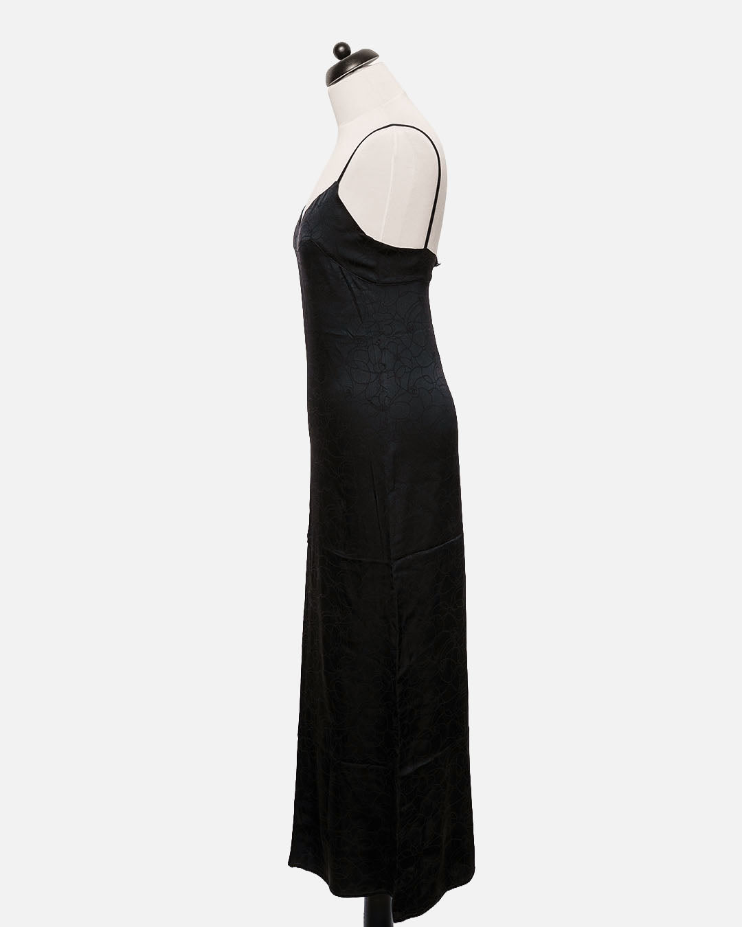 Chanel Camelia Kleid · Schwarz