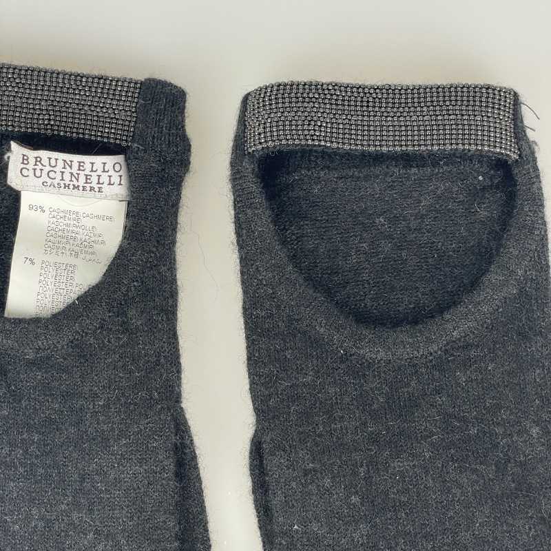 Brunello Cucinelli Handschuhe Grau