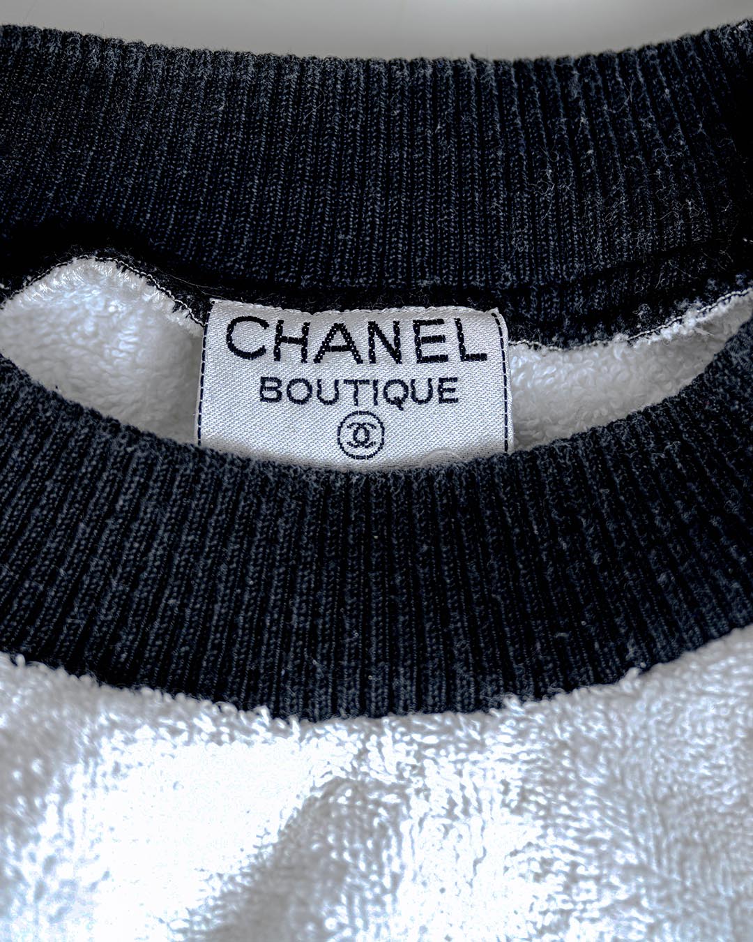 Chanel Tweedjacke · Creme