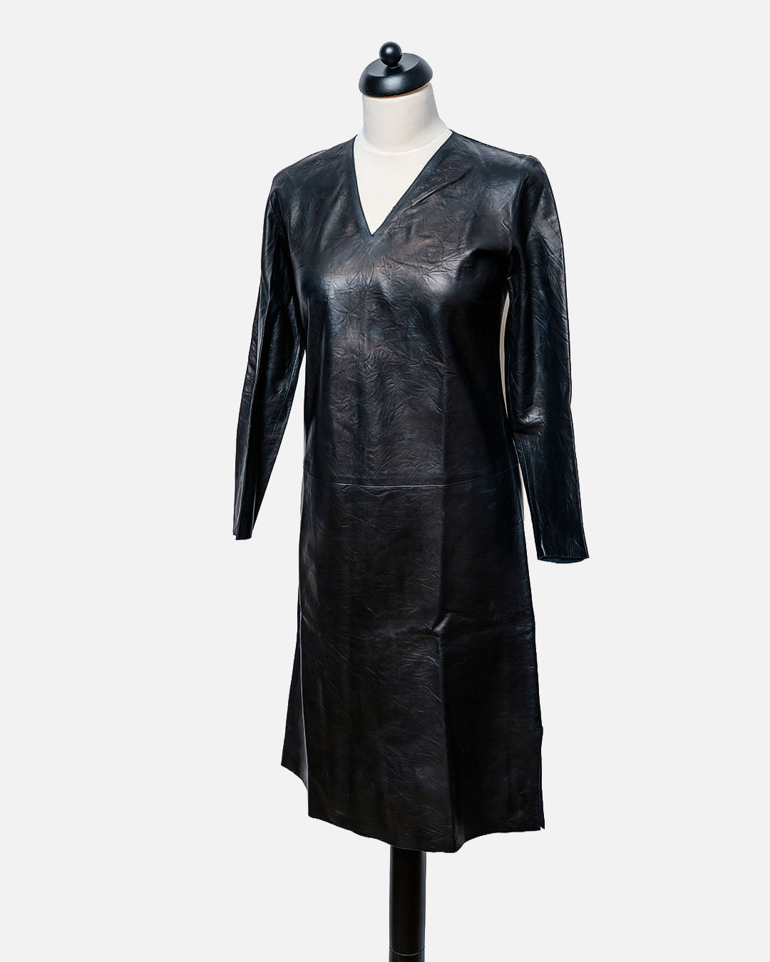 Gucci Lederkleid · Schwarz