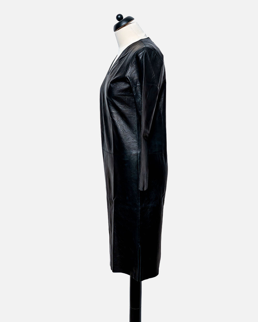 Gucci Lederkleid · Schwarz