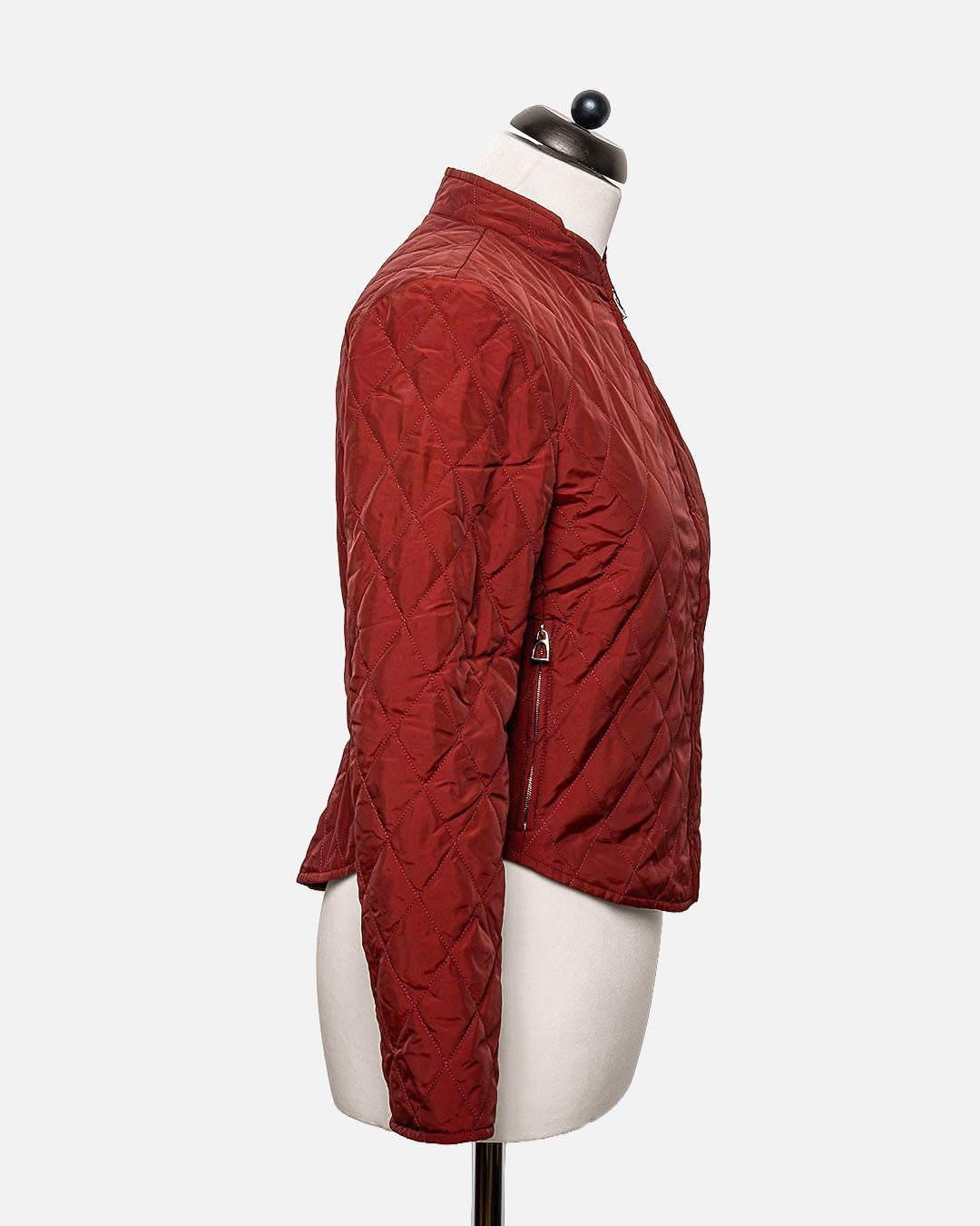 Hermès Reitjacke · Bordeauxrot