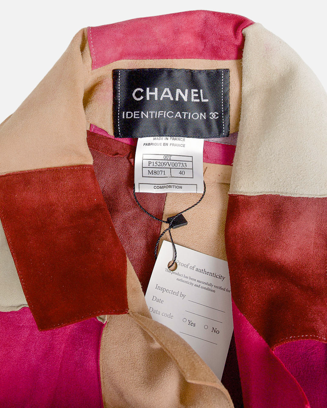 Chanel Patchwork-Jacke · Multicolor