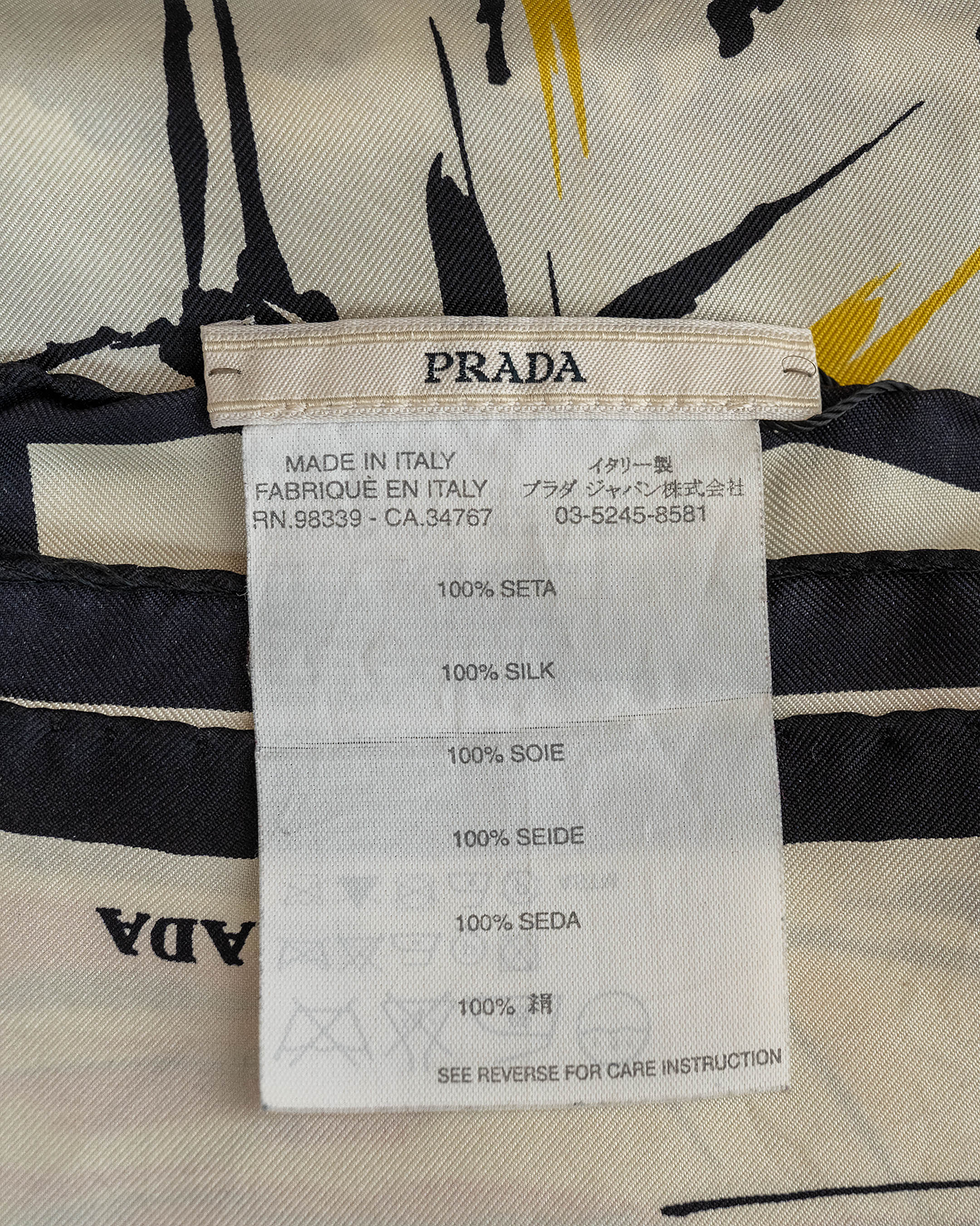 Prada Seidenhalstuch