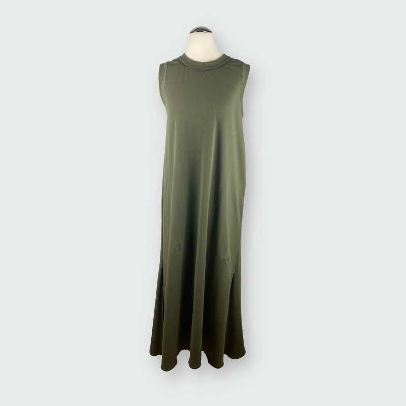 Brunello Cucinelli Kleid Grün
