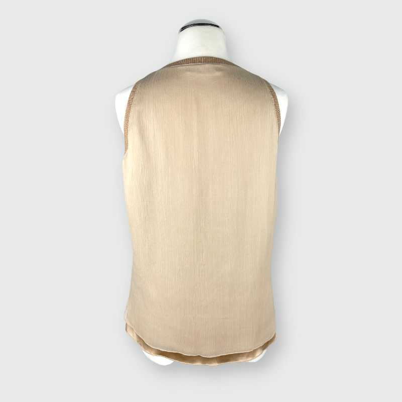 Brunello Cucinelli Top braun beschreibung fehlt