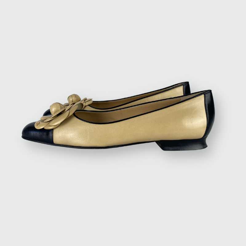Chanel Ballerinas Braun