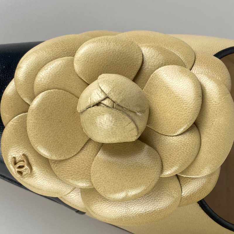Chanel Ballerinas Braun