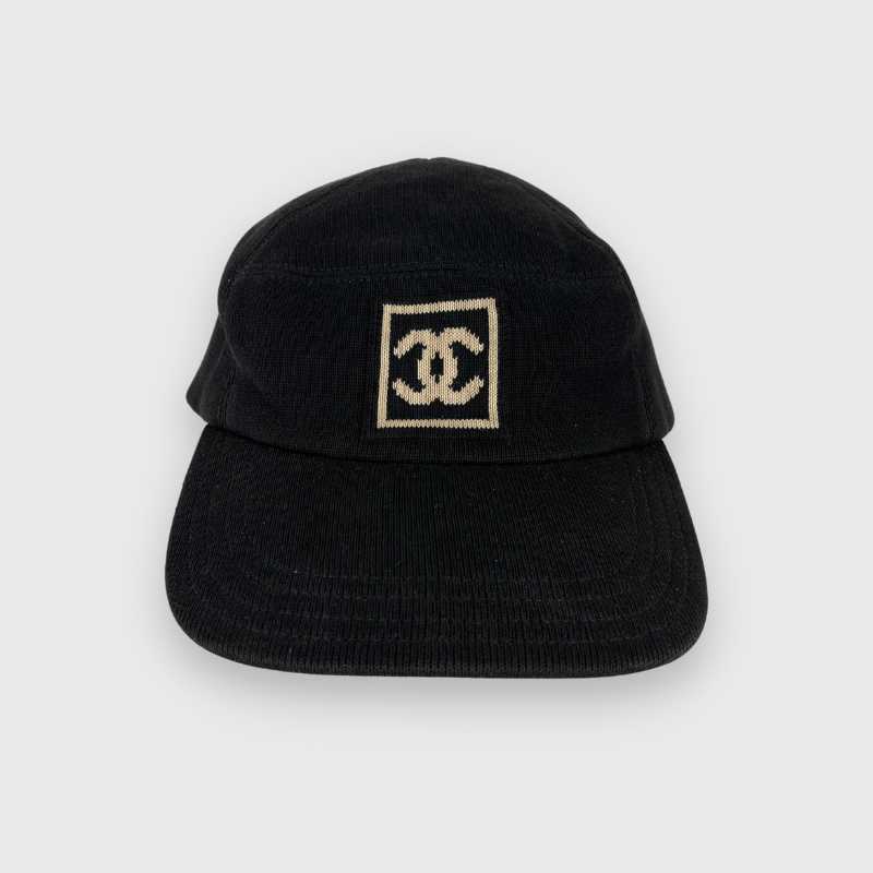 Chanel Cap Schwarz