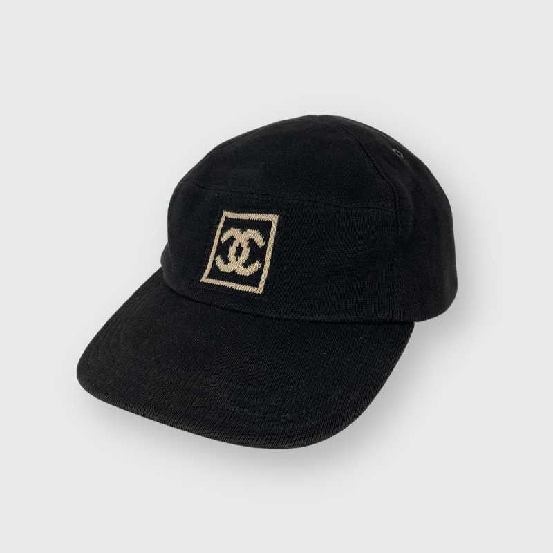 Chanel Cap Schwarz