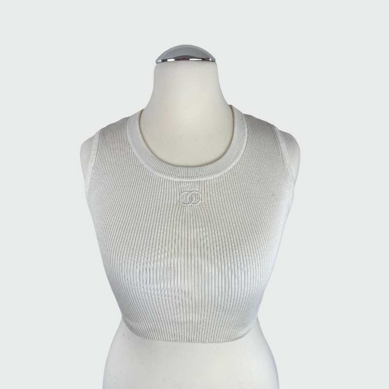 Chanel Top Weiß