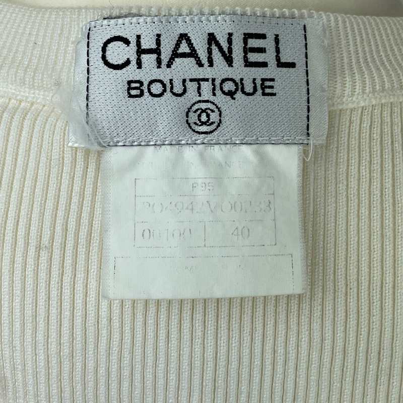 Chanel Top Weiß
