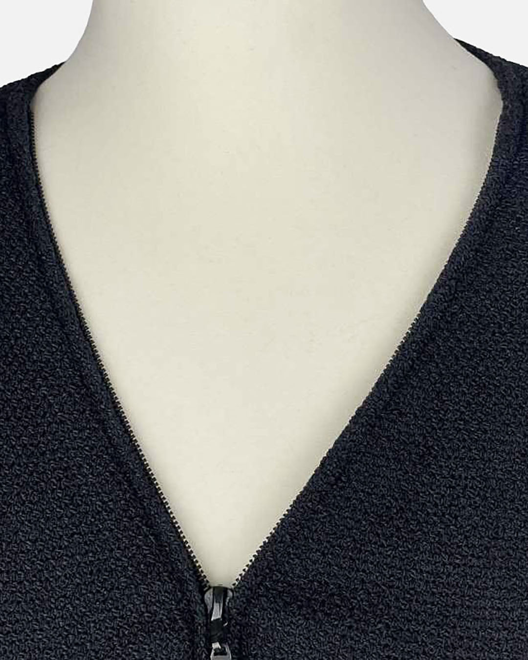 Chanel Kleid Tweed Schwarz mit Taschen