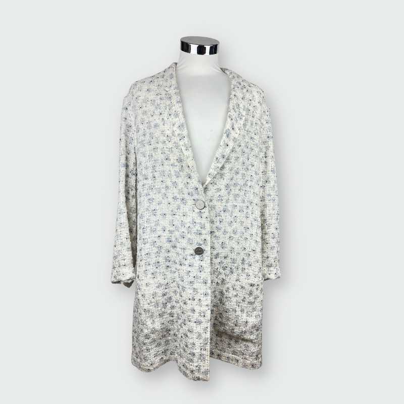 Chanel Jacke Weiß