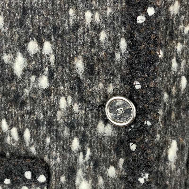 Chanel Blazer grau meliert