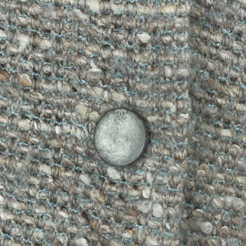 Chanel Tweed Mantel · Beige