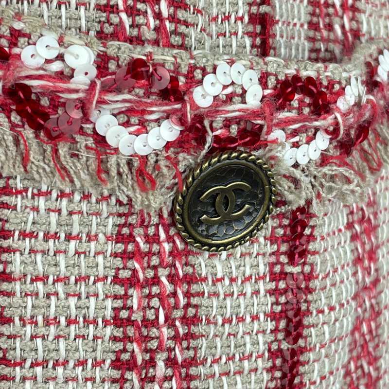 Chanel Weste Rot