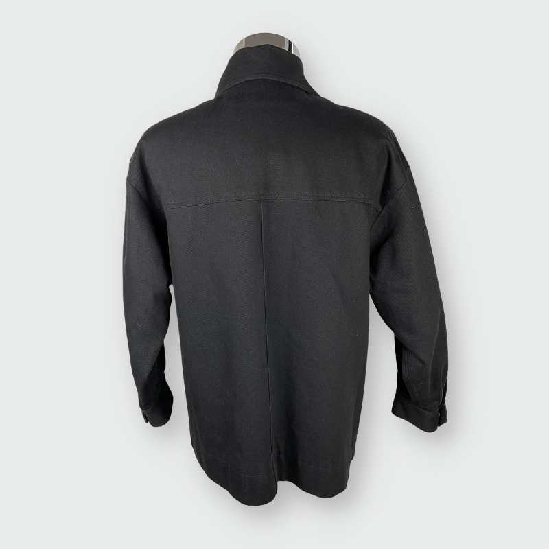 Chanel Jacke Jeansstoff Schwarz