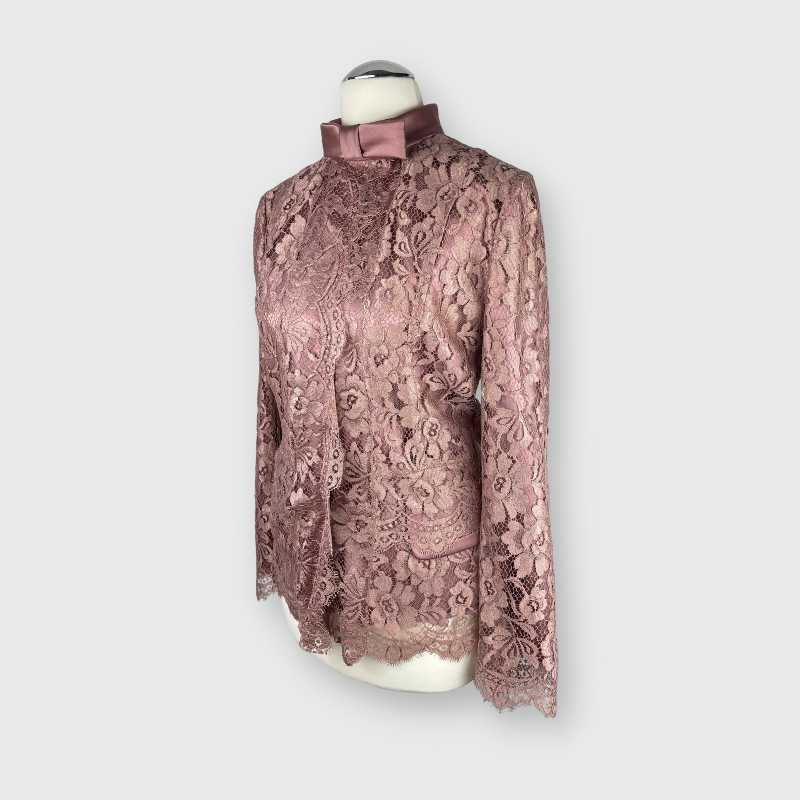 Dolce&Gabbana Spitzen-Jäckchen Rosa
