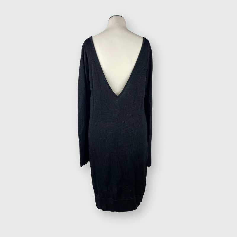 Dolce&Gabbana Kleid Langarm Schwarz