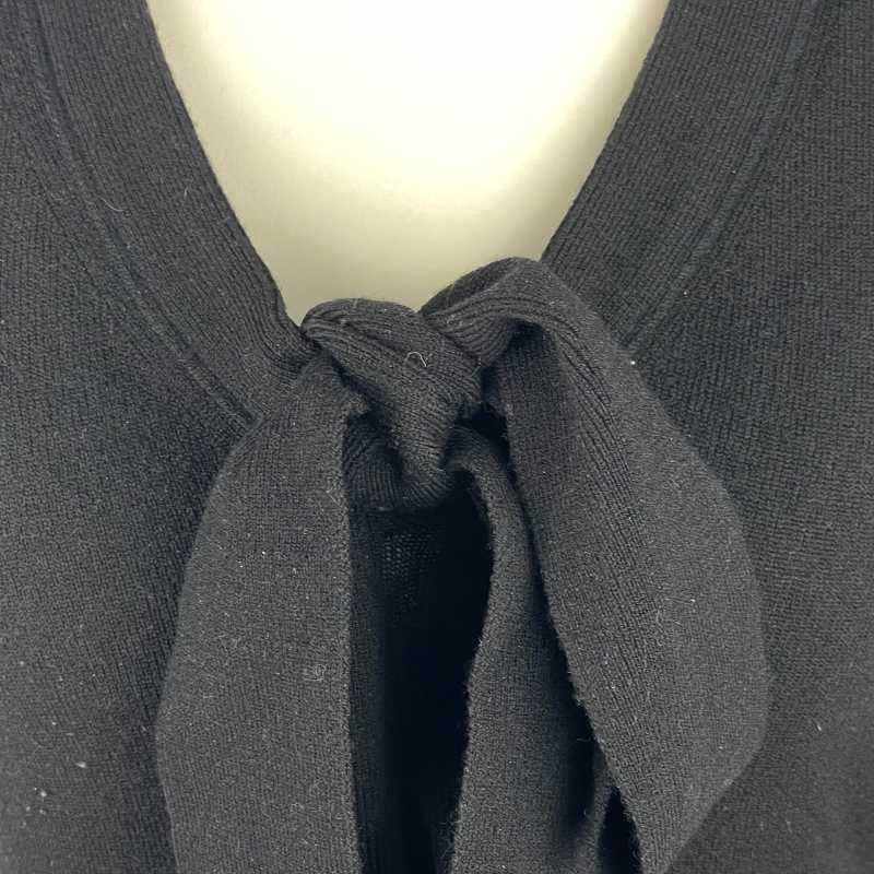 Dolce&Gabbana Top mit Schleifenausschnitt Schwarz