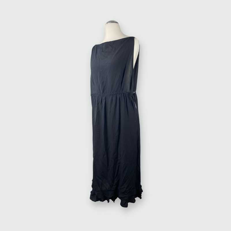 Gucci Kleid mit taillierter Raffung Schwarz