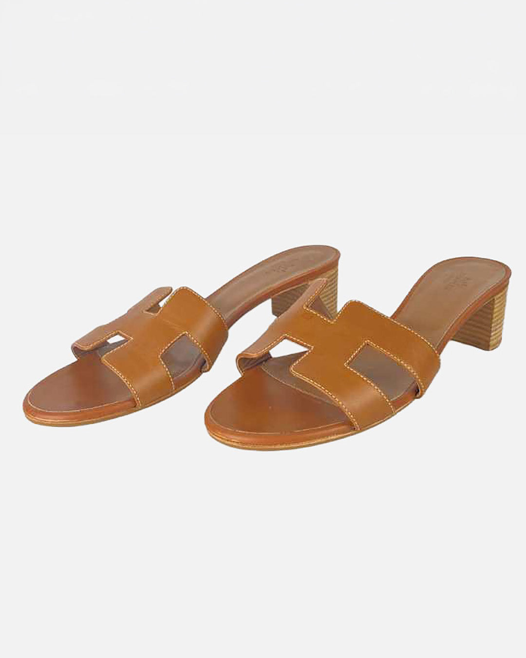 Hermès Oasis Sandalen Braun
