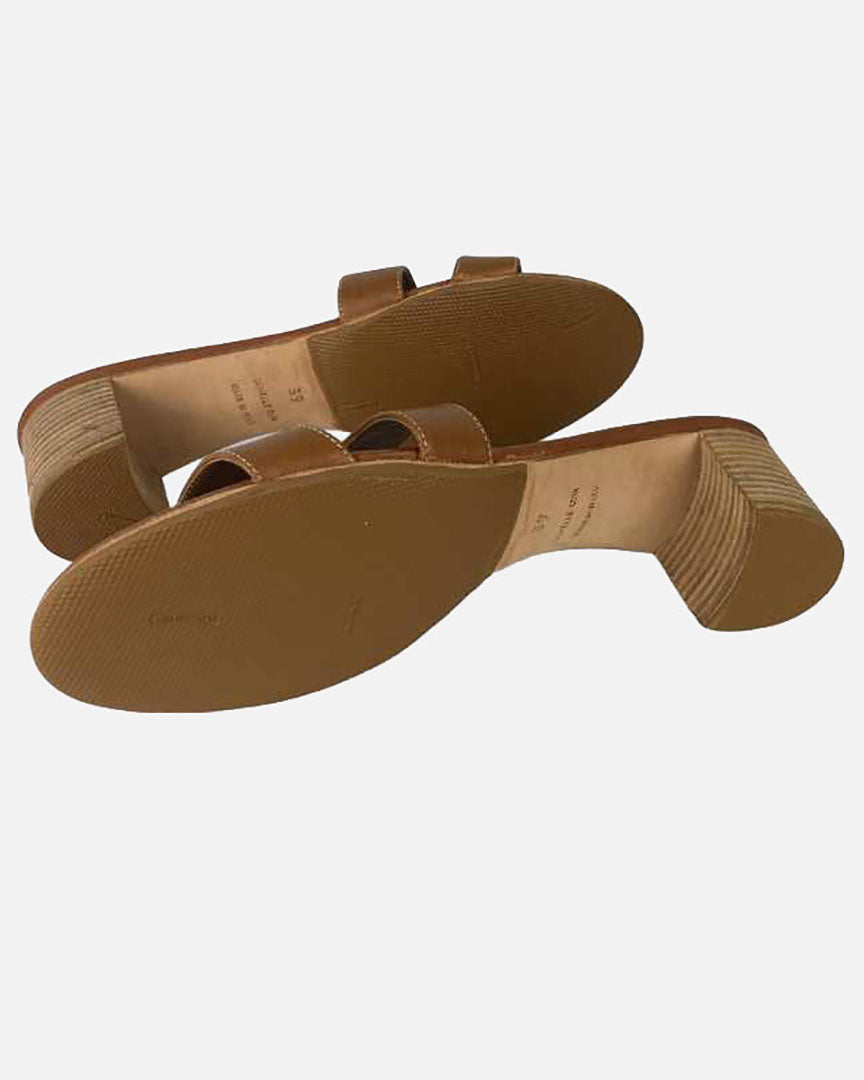 Hermès Oasis Sandalen Braun