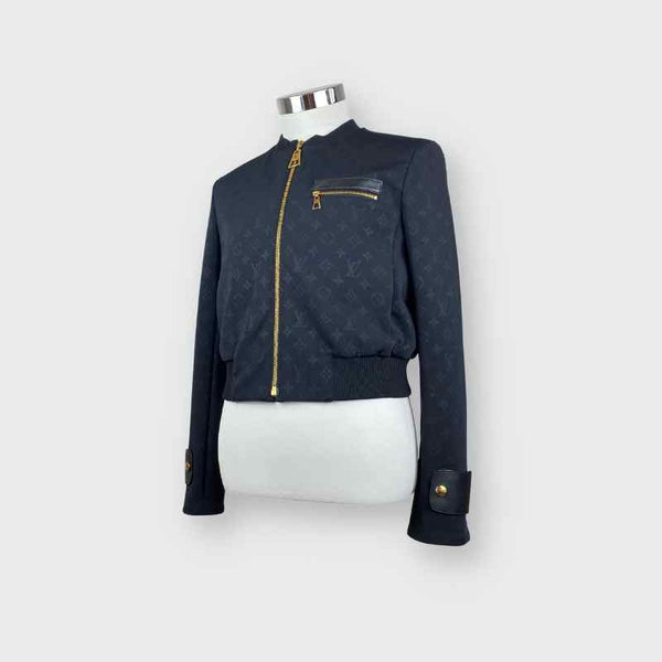 Louis Vuitton Monogram-Bomberjacke · Dunkelblau · Gr. S