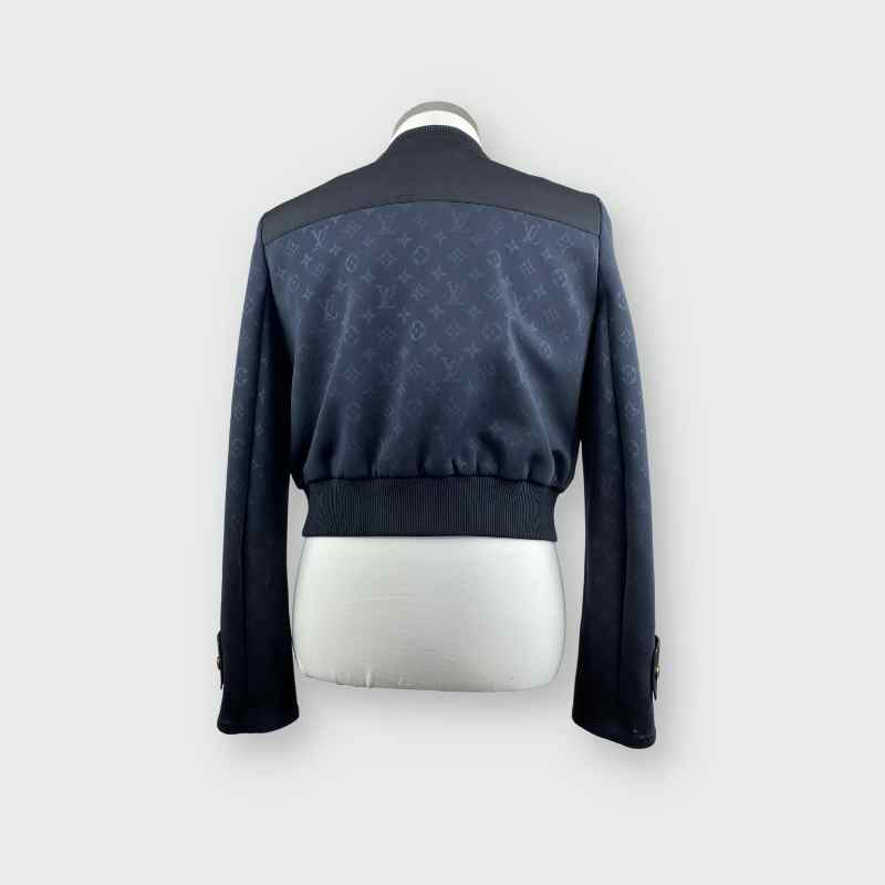 Louis Vuitton Bomberjacke Schwarz