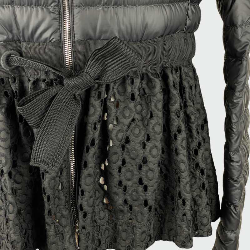 Moncler Steppjacke Spitzenrock-Optik · Schwarz