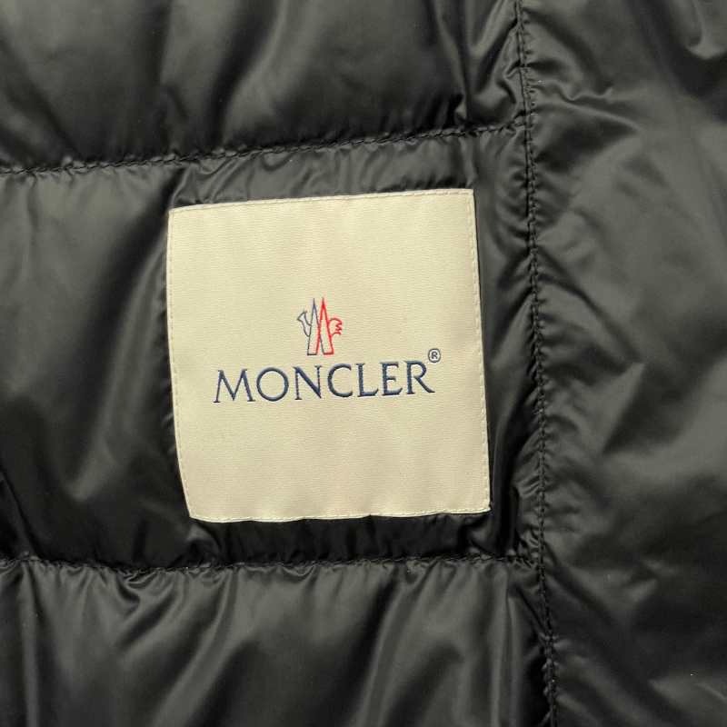 Moncler Steppmantel Schwarz