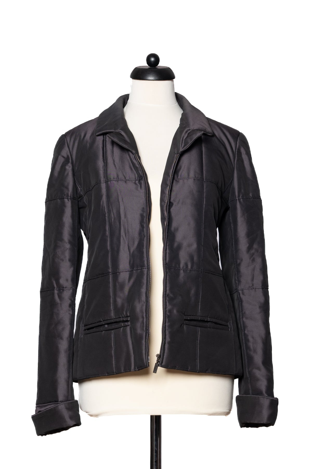 Chanel Jacke Grau