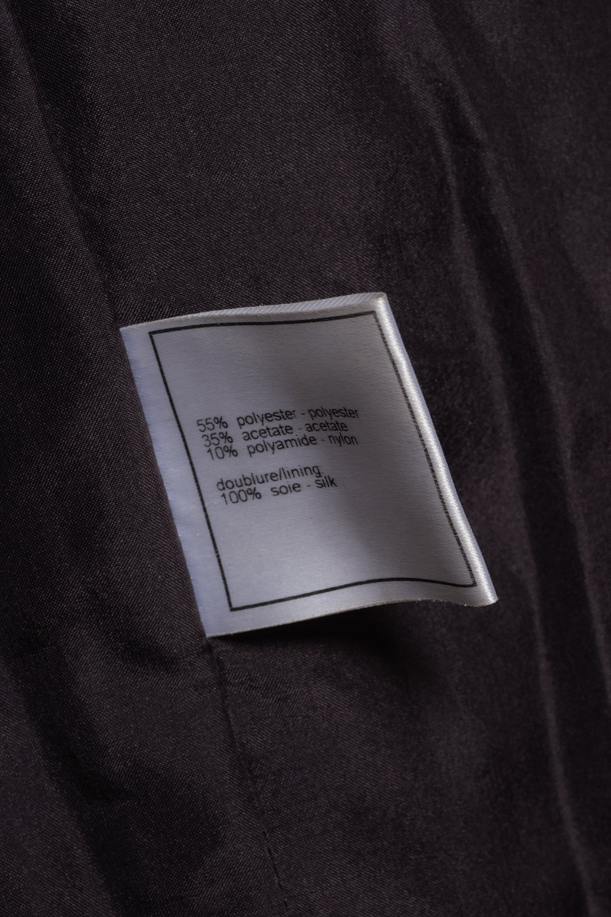 Chanel Jacke Grau