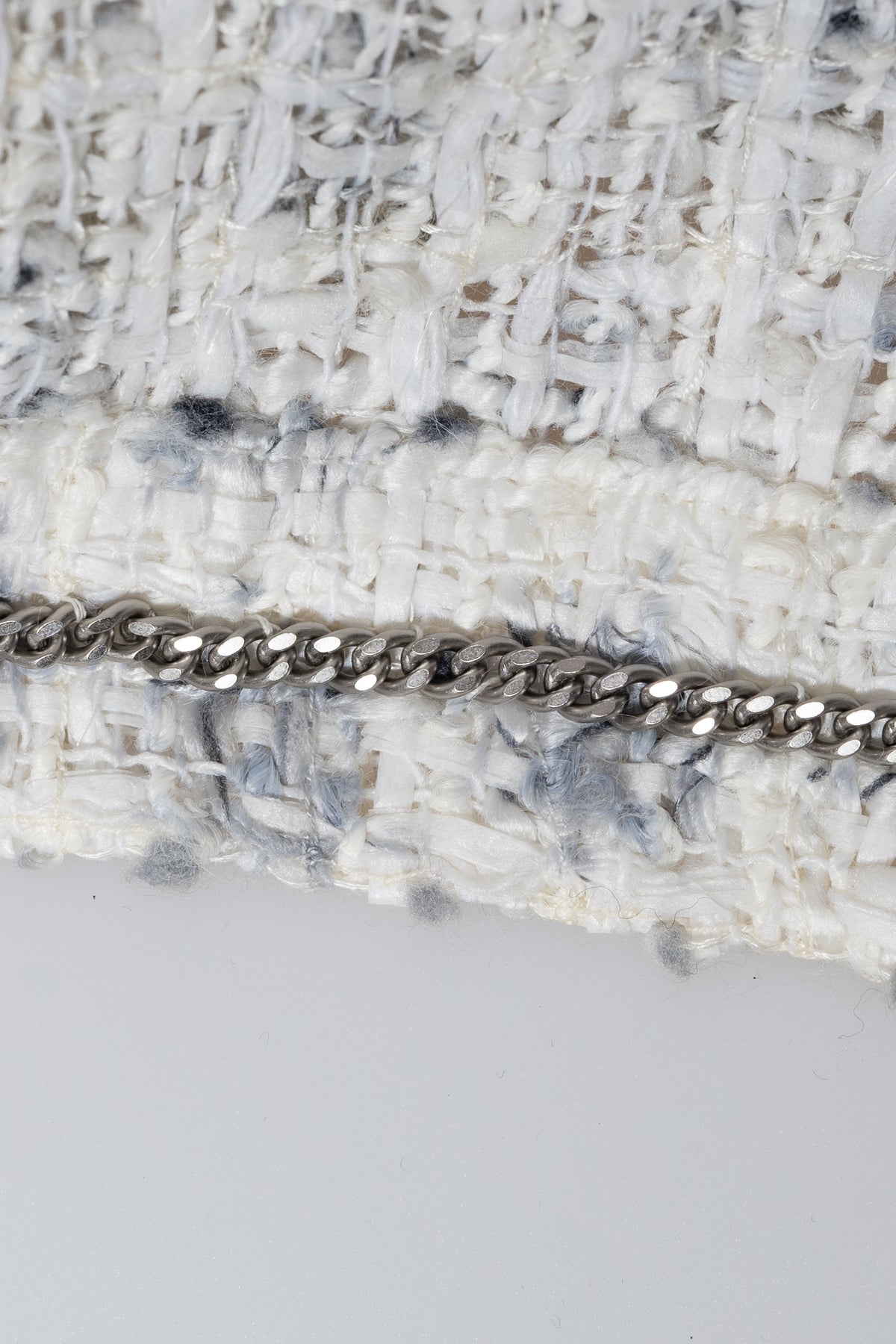 Chanel Jacke · Weiß