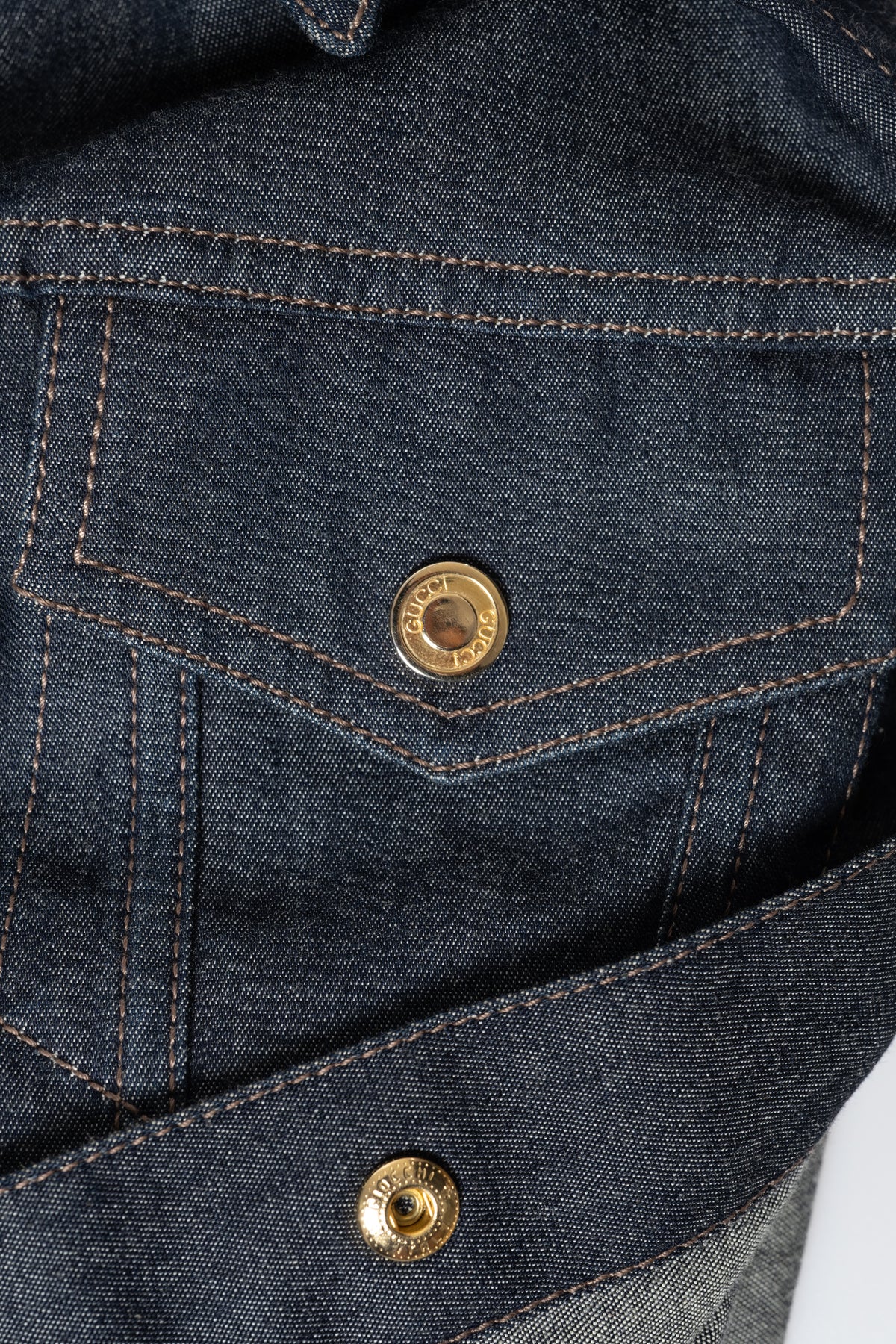 Gucci Denim Jacke Blau