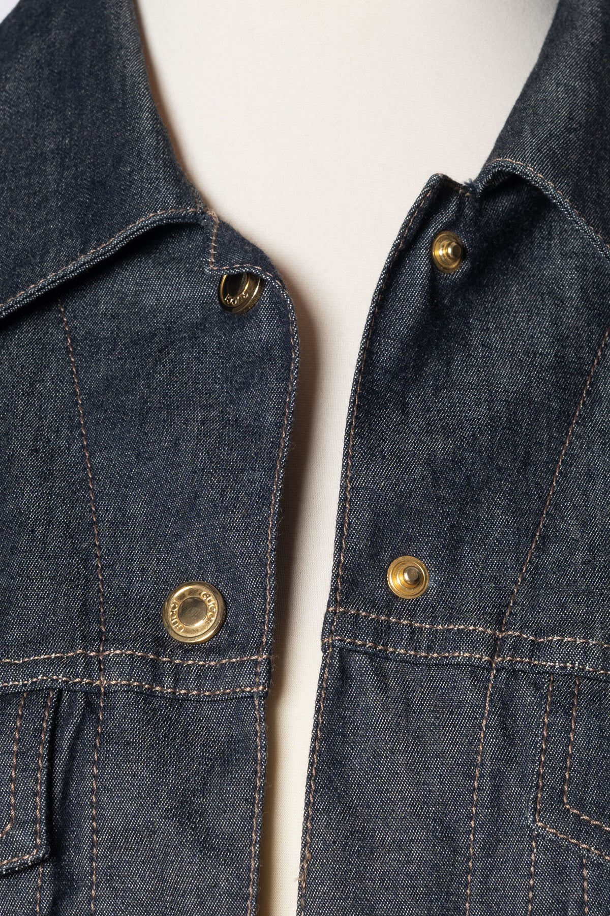 Gucci Denim Jacke Blau