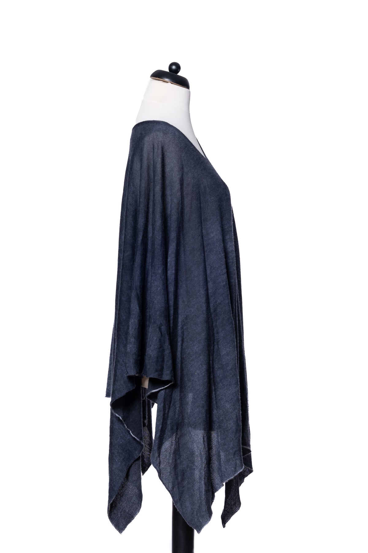 Avant Toi Poncho Dunkelblau
