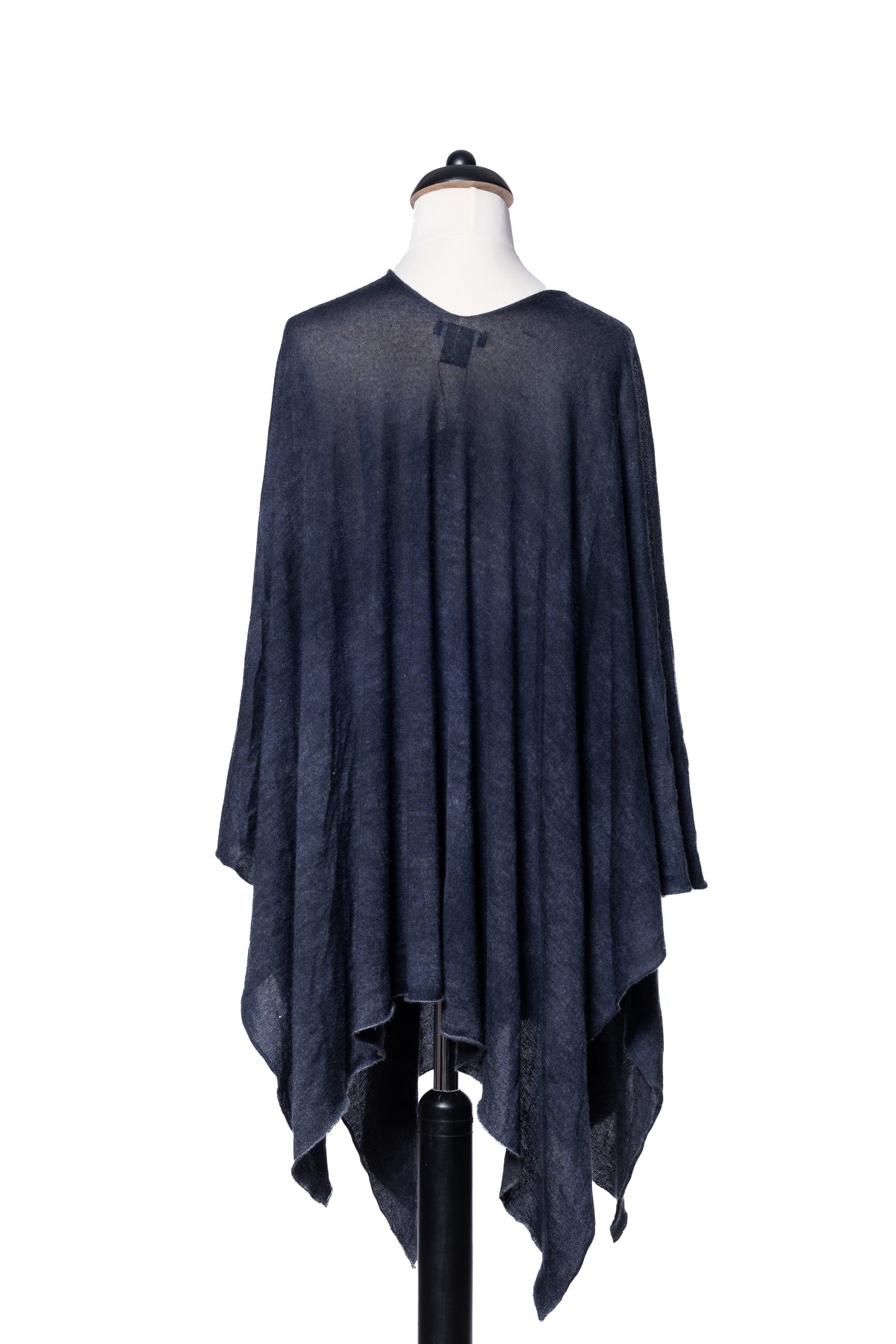 Avant Toi Poncho Dunkelblau
