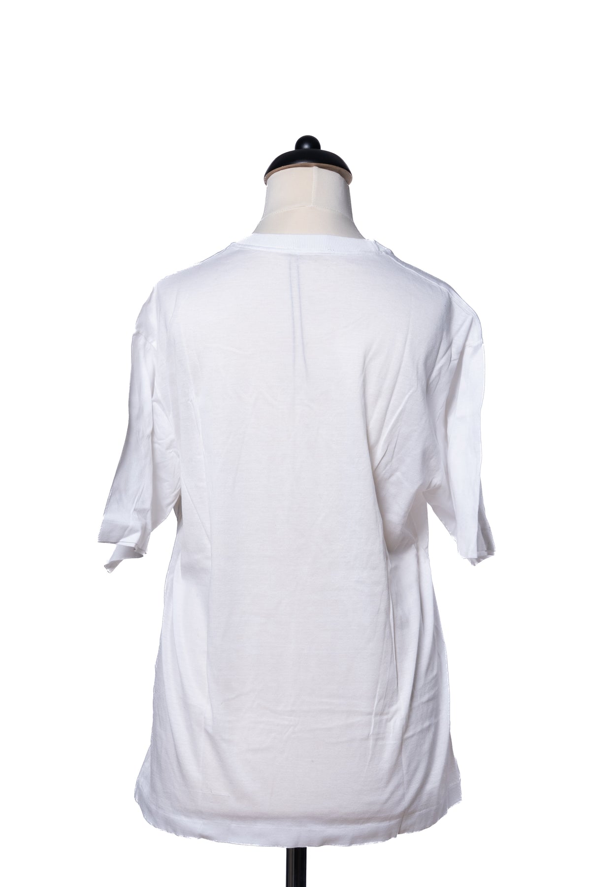 Hermès T-Shirt mit Stick Weiß