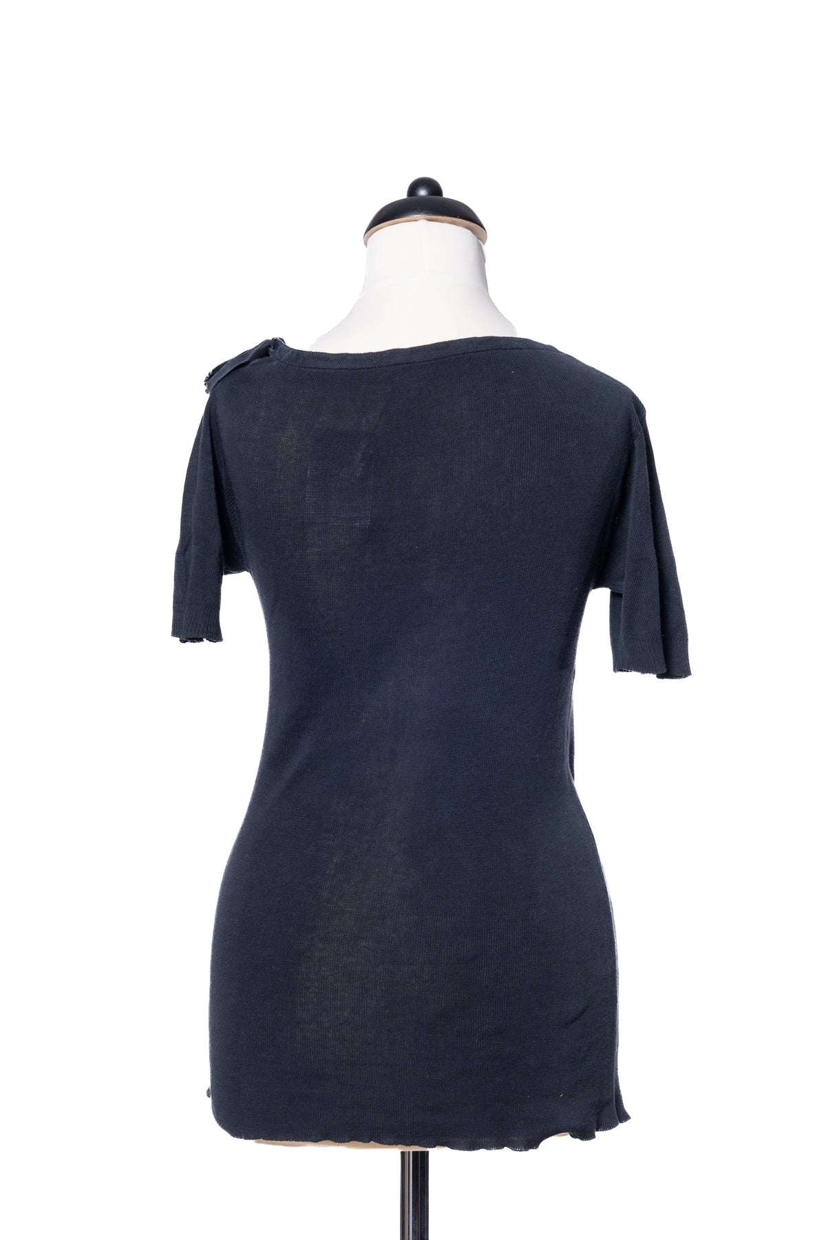 Prada T-Shirt Strick Schwarz