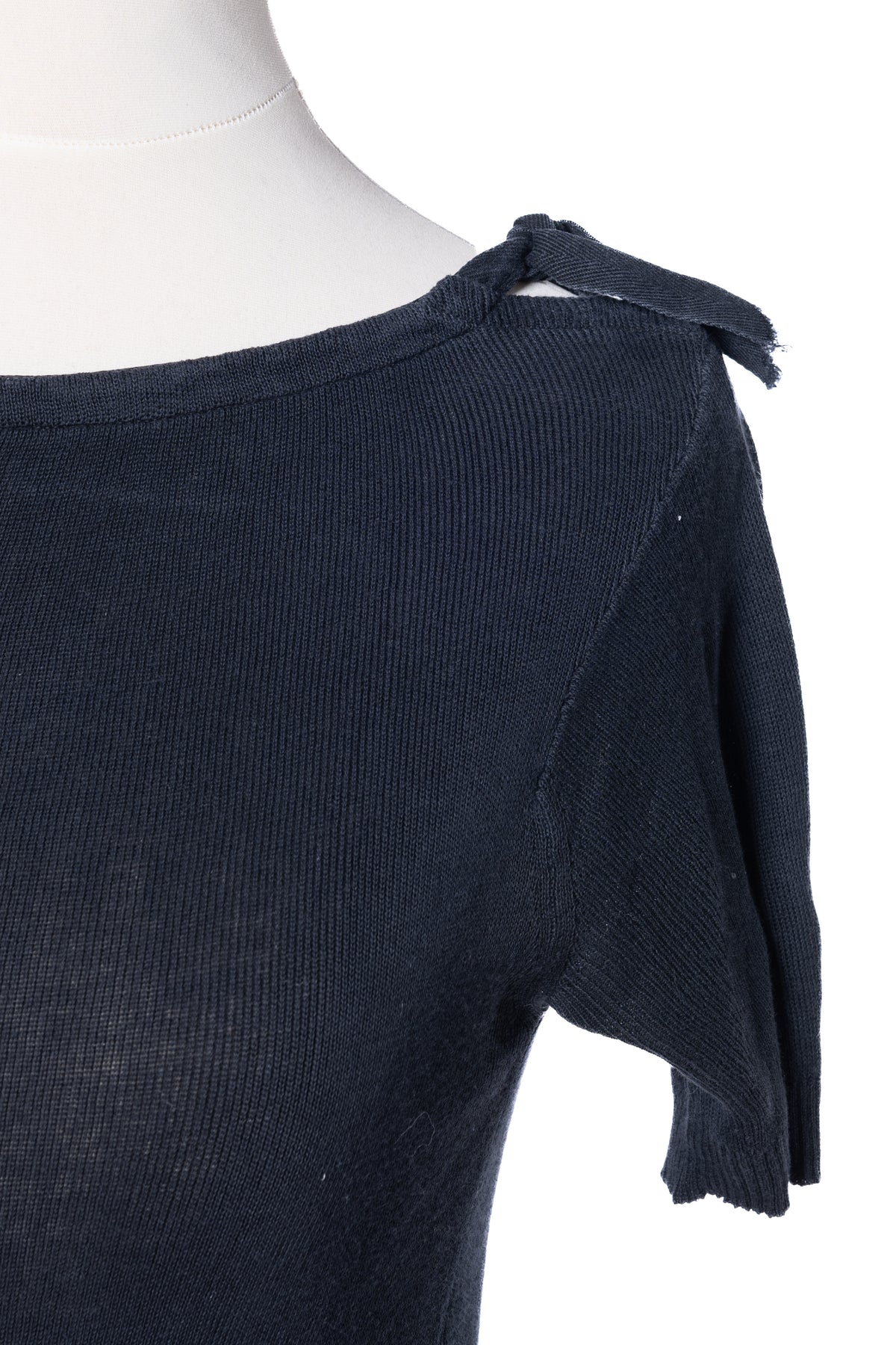 Prada T-Shirt Strick Schwarz