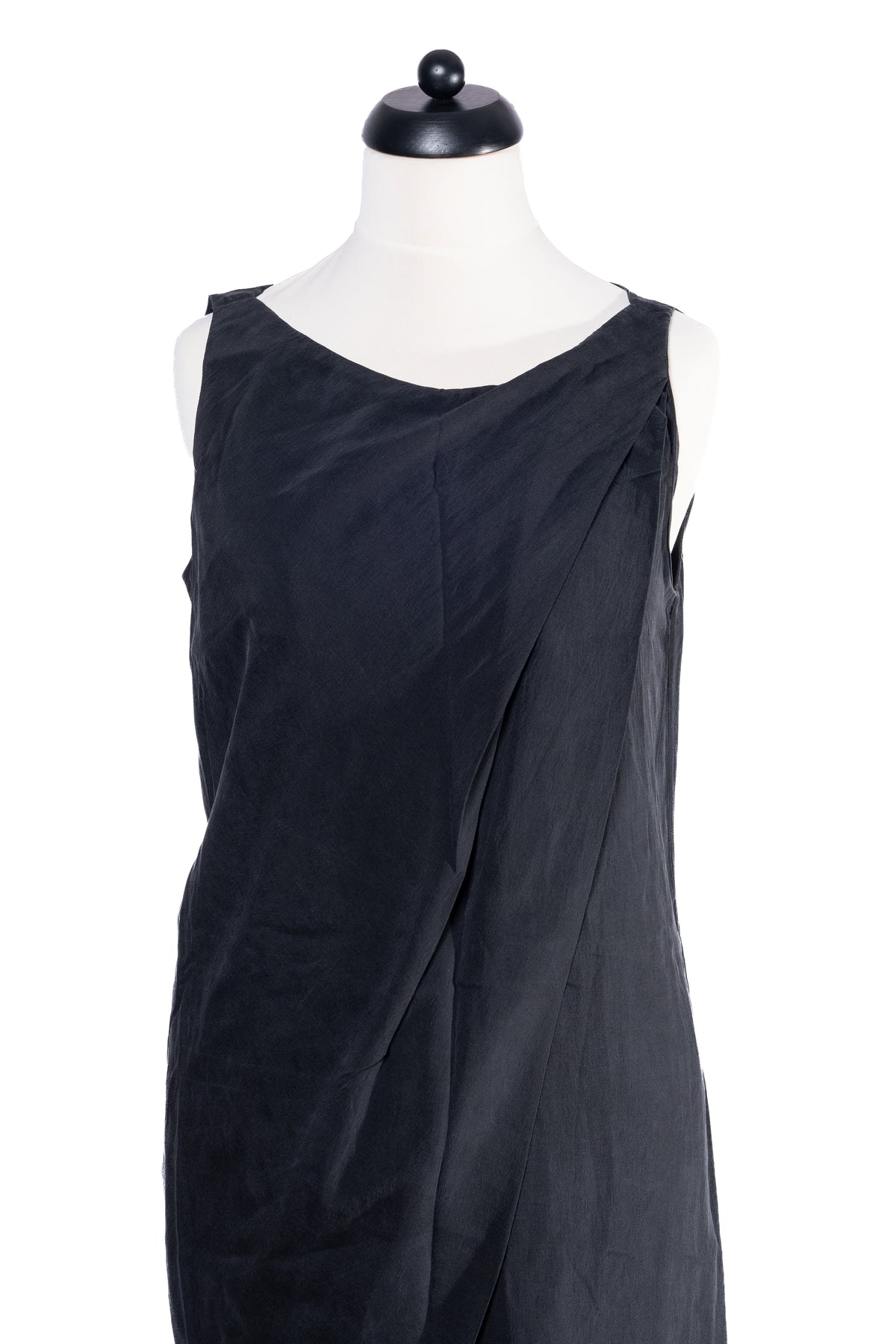 Brunello Cucinelli Seidenkleid Schwarz